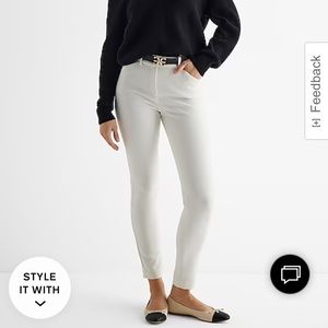 Express 00R White Skinny Jeggings
